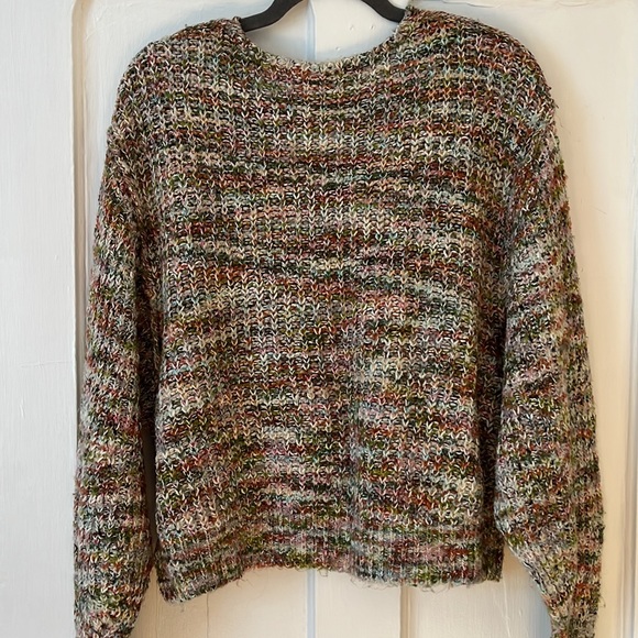 FREE PEOPLE Slouchy Crop Sweater - Picture 6 of 12